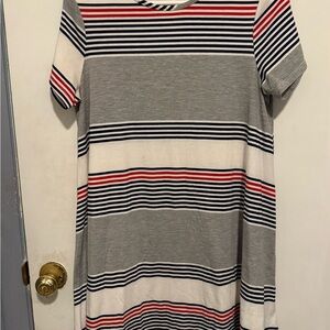 Show Me Your Mumu Striped Short Sleeve dress